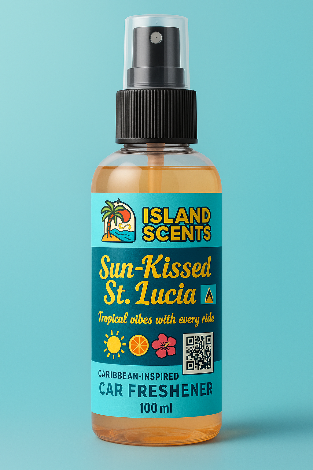 Island Scents – Sun‑Kissed St. Lucia air freshener
